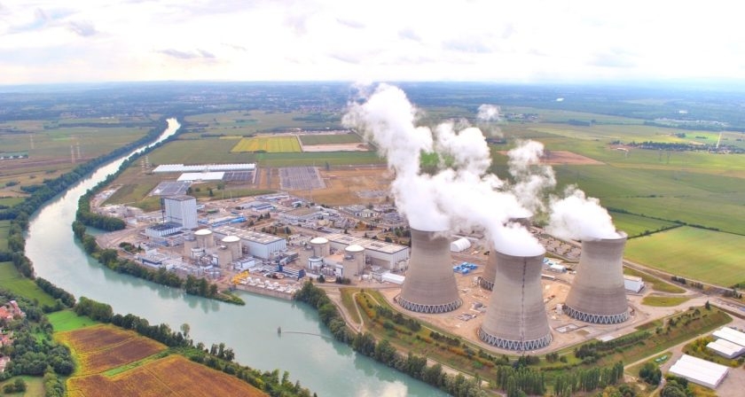 Jaderná elektrárna Bugey ve Francii