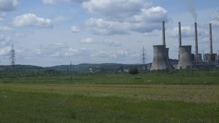 Rumunská uhelná elektrárna Turceni