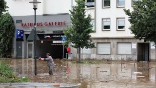 Povodně Německo 