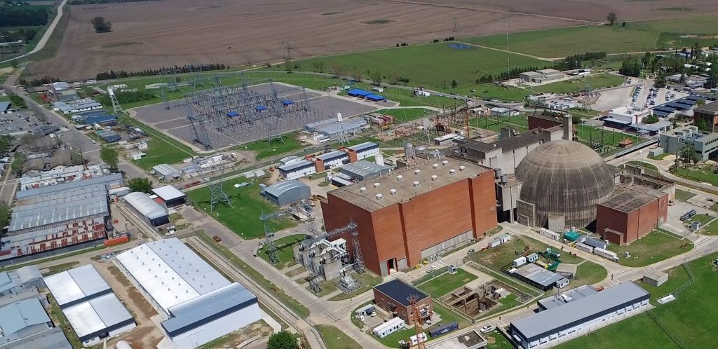 Jaderná elektrárna Atucha 2; Zdroj: NA-SA