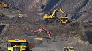 Těžba uhlí, ilustrační foto.