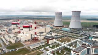 První blok elektrárny Ostrovec je již v komerčním provozu, druhý se právě spouští (Zdroj: Minenergo Belorusii)