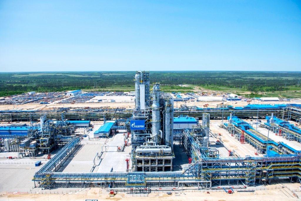 Zpracovatelský závod Amur, Gazprom