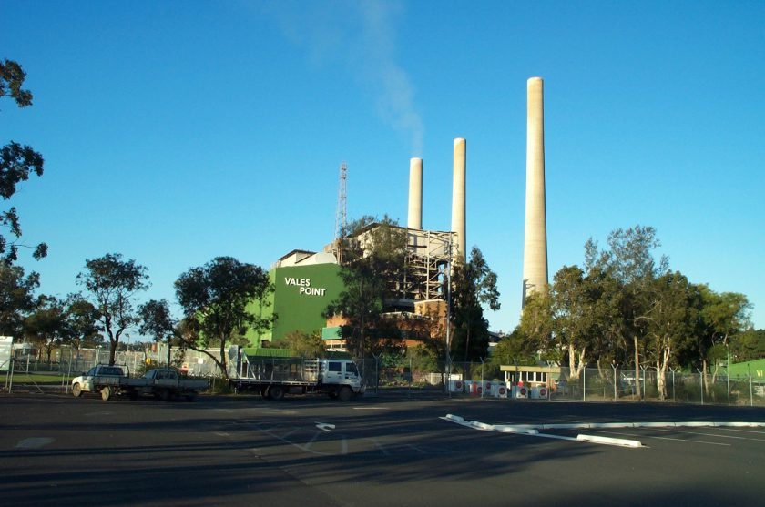 Australská uhelná elektrárna Vales Point