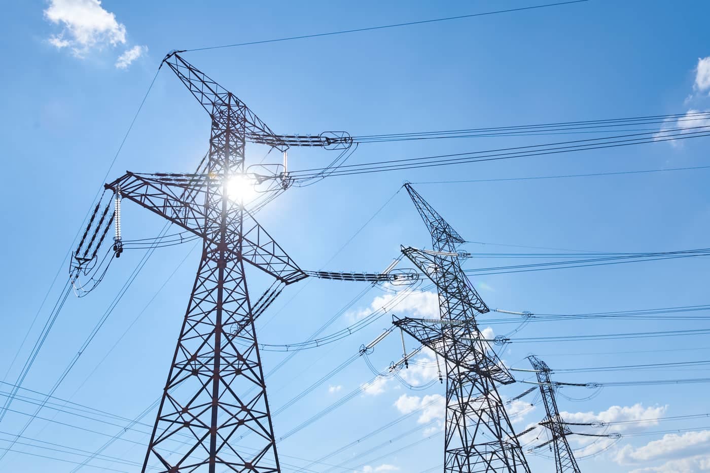 Stožár Dunaj provozovatele přenosové soustavy, společnosti ČEPS.