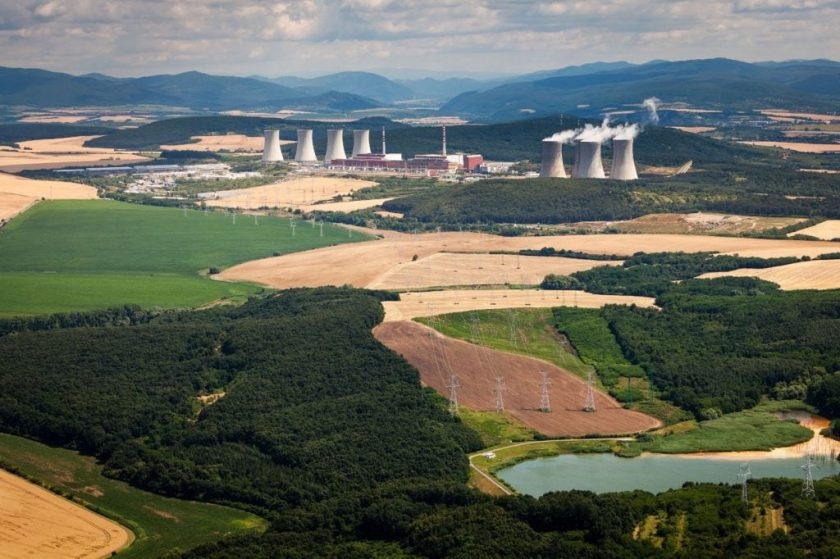Jaderná elektrárna Mochovce. Foto: převzato z webu JE Mochovce