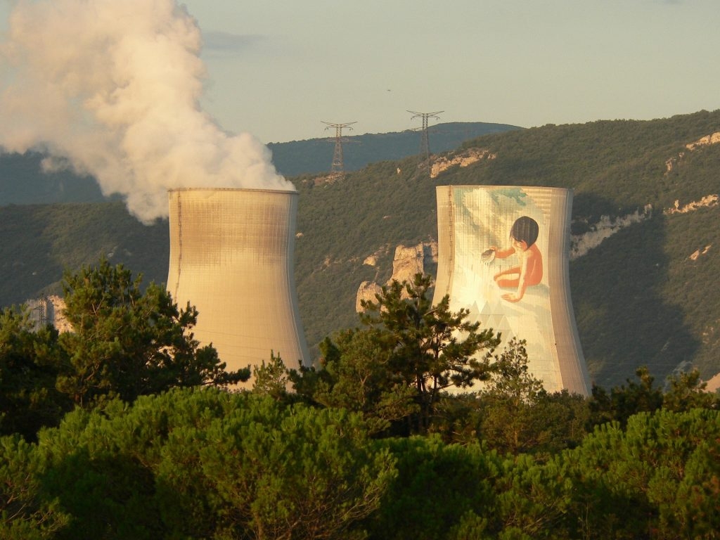 Jaderná elektrárna ve Francii. Zdroj: Pixabay