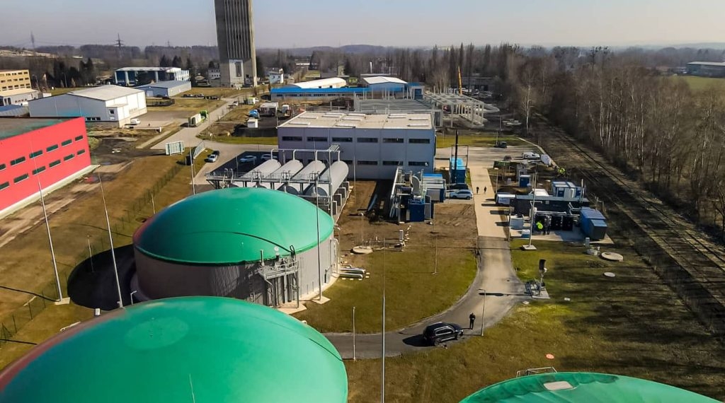 Stanice produkující biometan, Horní Suchá. Zdroj: GasNet