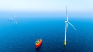 Dogger Bank offshore větrná elektrárna Spojené království (zdroj: Dogger Bank Wind Farm)