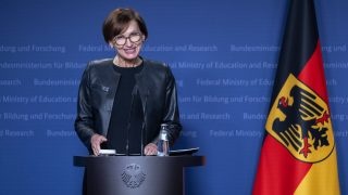 Německá ministryně vzdělávání a výzkumu Bettina Stark-Watzingerová (FDP).