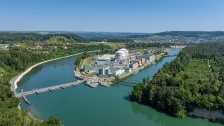 Jaderná elektrárna Beznau Švýcarsko (Zdroj: Axpo)