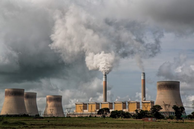 Emise CO2 - Uhelná elektrárna