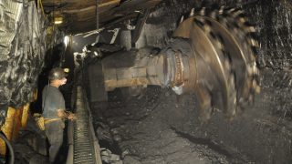 Těžba uhlí Polsko