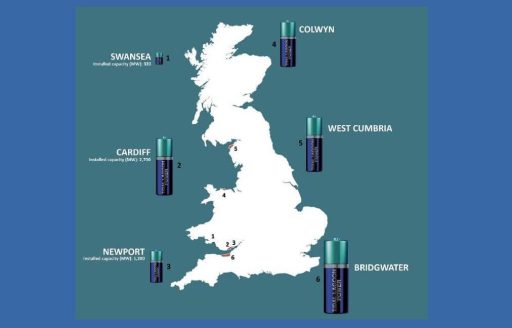 Plánované přílivové elektrárny ve Velké Británii. Zdroj: bloomberg.com