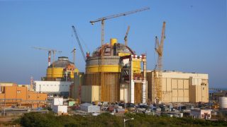 Vstavba novch indickch reaktor JE Kudankulam. Zdroj: wikimedia.org