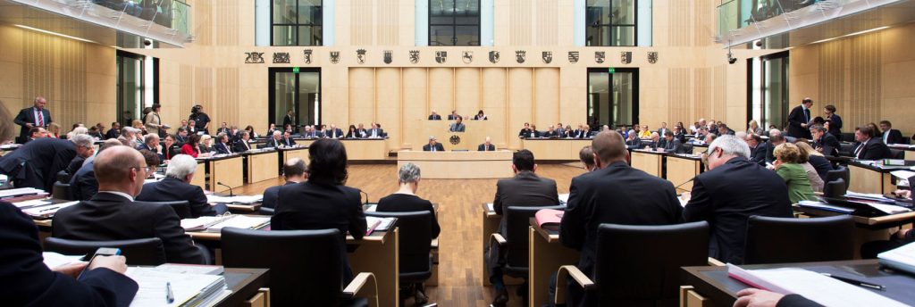Zasedání Bundesratu. Zdroj: Bundesrat