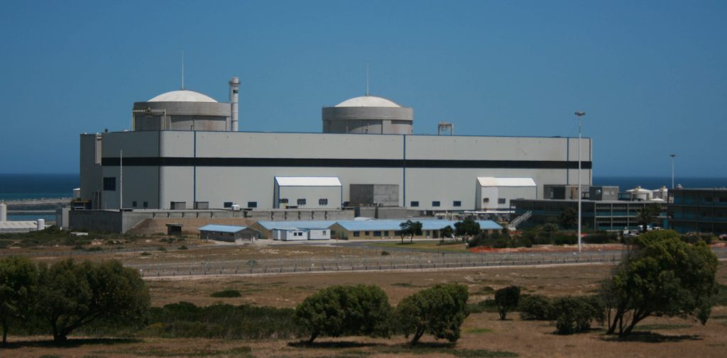 koeberg nuclear power station RSA -jaderná elektrárna JAR - zdroj wiki