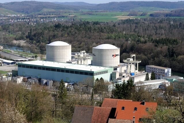 Jaderná elektrárna Beznau; Zdroj: ENSI