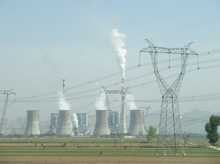 Čínská uhelná elektrárna Shuozhou