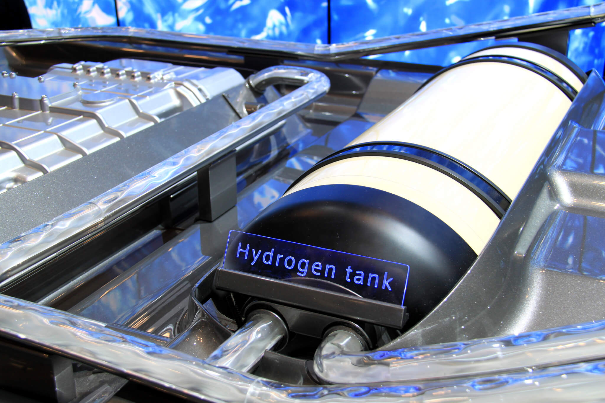 Vodíková palivová nádrž. Autor: Joseph Brent (flickr)