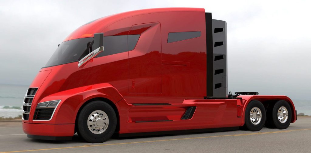 Tesla truck nákladní automobil