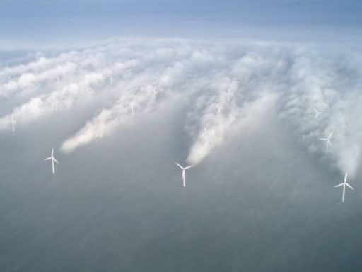 Jedna z nejmodernějších mořských větrných farem (zdroj Vattenfall).