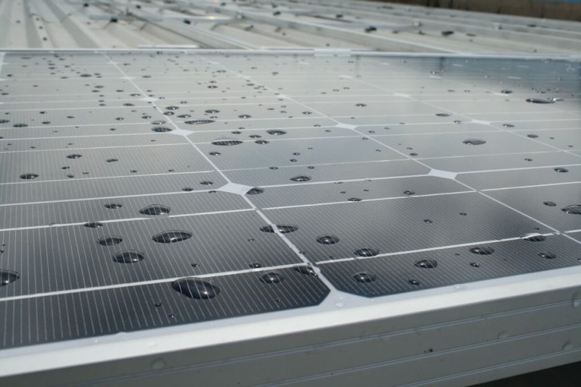 Fotovoltaický panel. Autor: h080