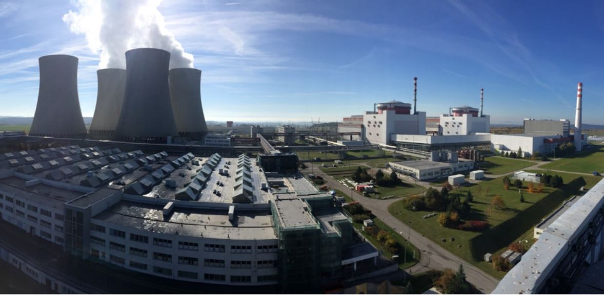 Jaderná elektrárna Temelín (zdroj ČEZ)