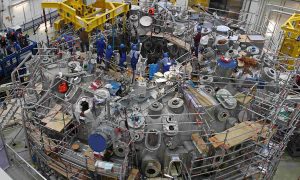 Experimentální fúzní reaktor Wendelstein 7-X. Zdroj: Max-Planck-Institut