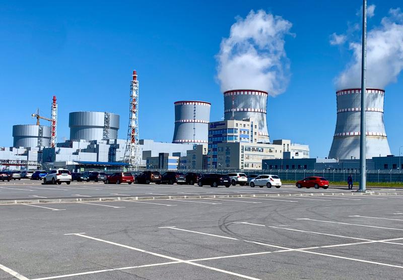 Druhá fáze Leningradské jaderné elektrárny (zdroj Rosenergoatom)