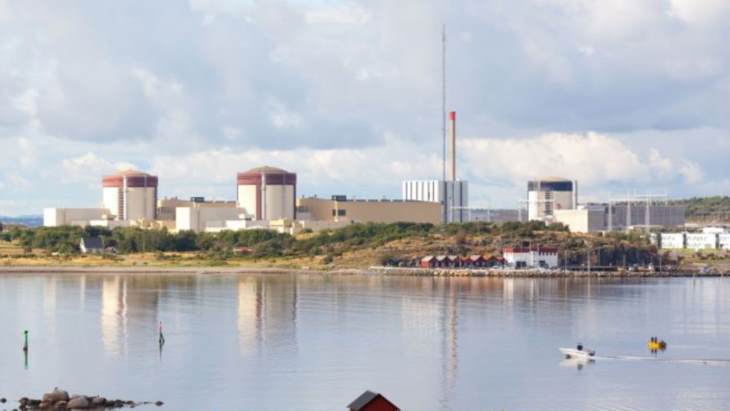 Jaderná elektrárna Ringhals se čtyřmi energetickými bloky