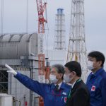 Návštěva guvernéra prefektury Mijagi v JE Fukušima (prosinec 2020); Zdroj: Tepco