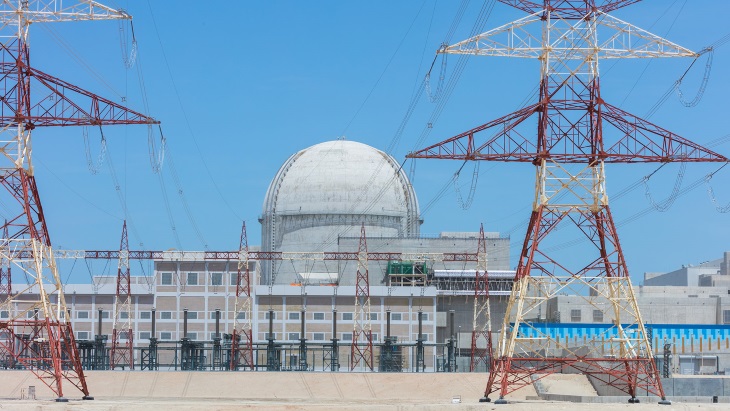 Druhý blok jaderné elektrárny Barakah