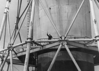 Jedna z historických fotografií (zdroj Černobylská jaderná elektrárna).