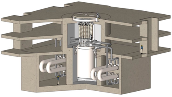 Jaderný systém reaktoru KP-FHR