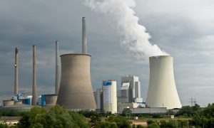 Německá uhelná elektrárna Staudinger