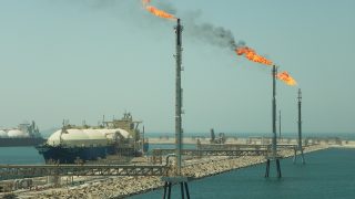 Katarský LNG terminál Ras Laffan