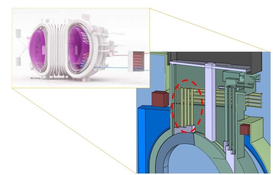 Vizualizace potrubí vyžadujících údržbu ve fúzních reaktorech
