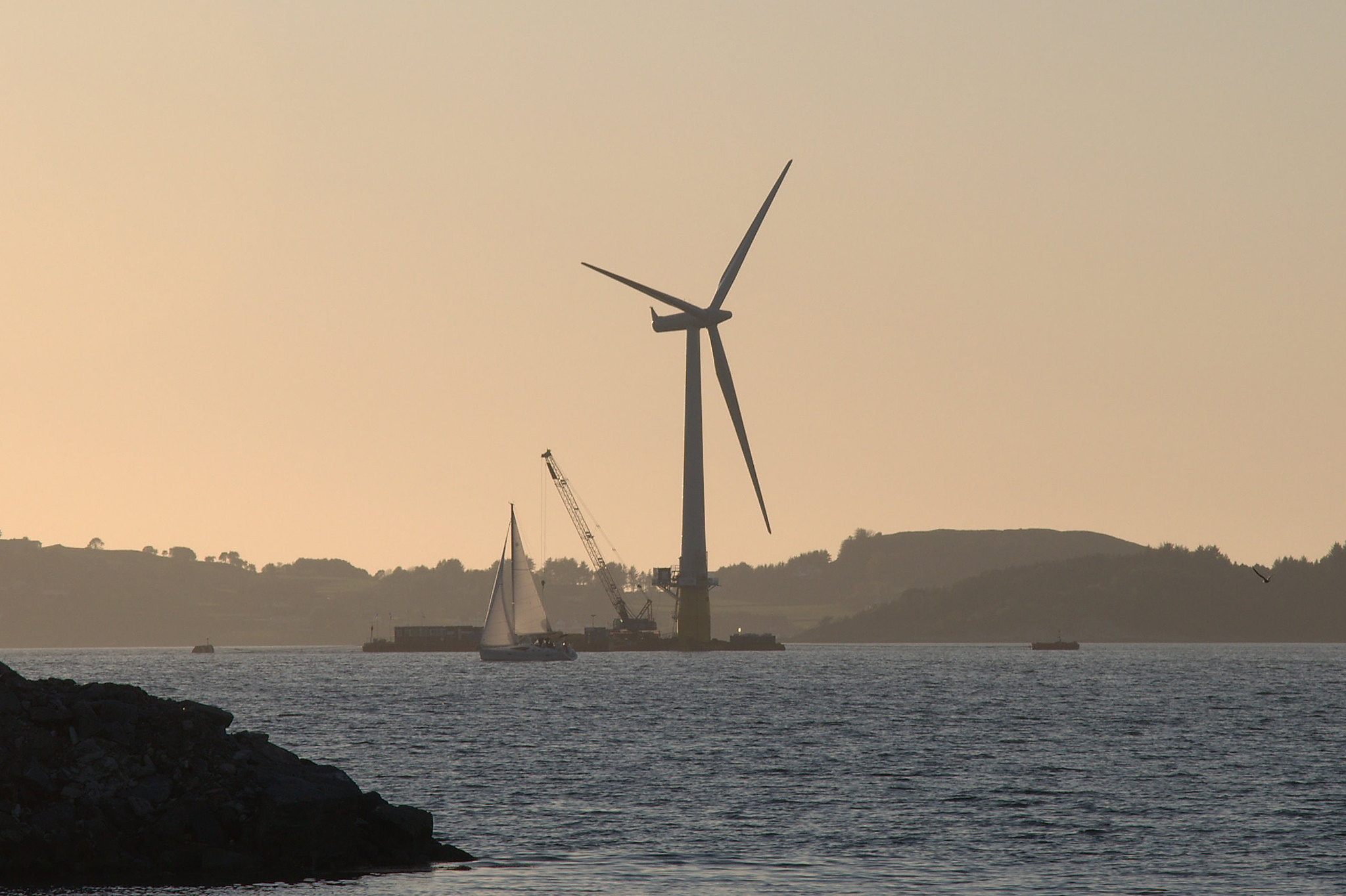 plovoucí větrná, floating wind