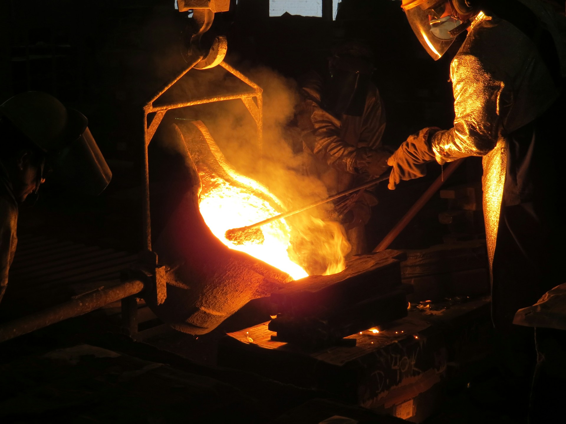 Výroba oceli, steel smelting