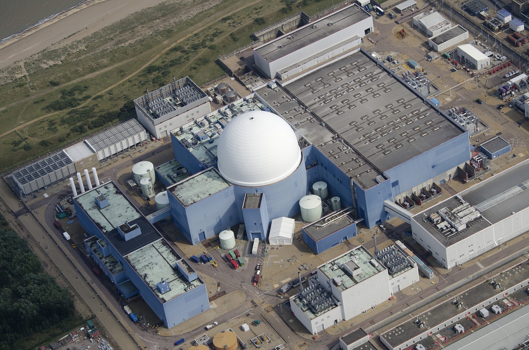 Britská jaderná elektrárna Sizewell B