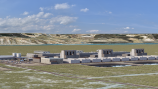 Vizualizace plnovan elektrrny Amazonu, Energy Northwest a X-energy
